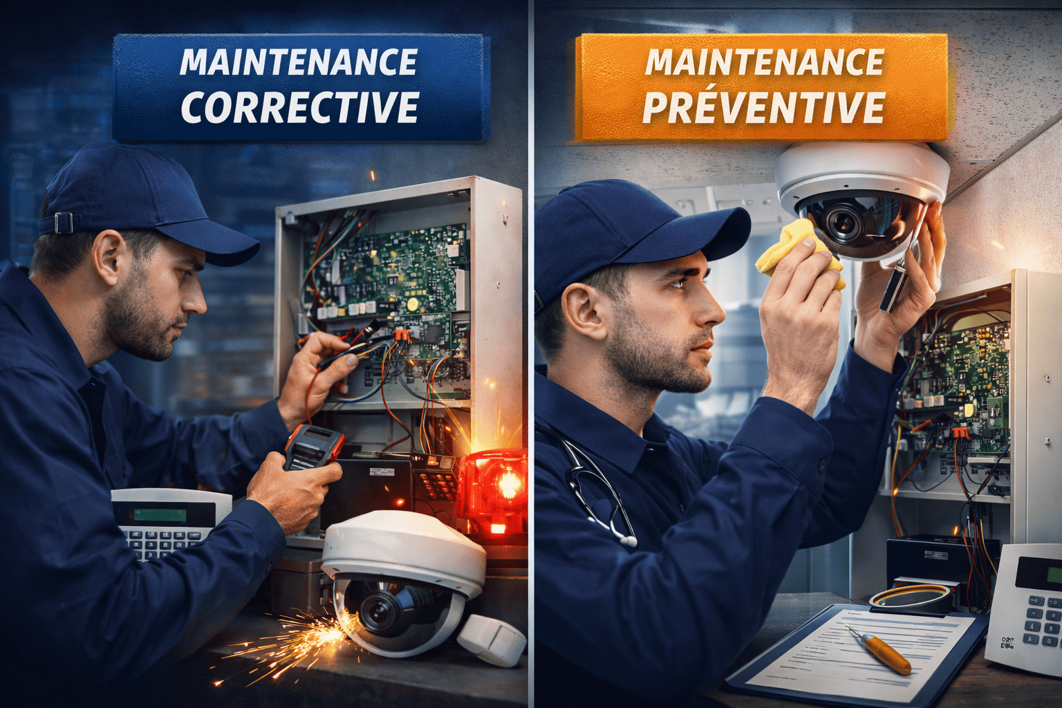 Maitenance corrective & preventive