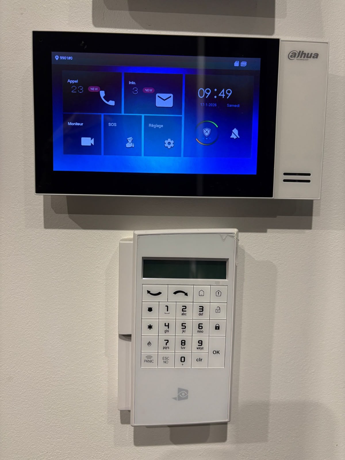 contrôle d’accès pour un visiophone filaire IP-viseosystem-paris
